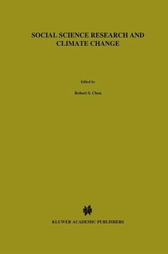 Social Science Research and Climate Change - Chen, R.S. / Boulding, E. / Schneider, Stephen H. (Hgg.)