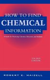 How to Find Chemical Information