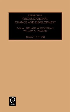 Research in Organizational Change and Development - Woodman, R.W. / Pasmore, W.A. (eds.)