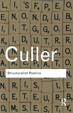 Structuralist Poetics - Culler, Jonathan