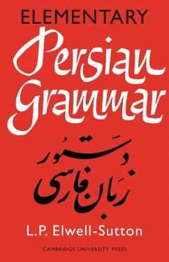 Cover Elementary Persian Grammar