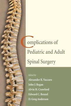 Complications of Pediatric and Adult Spinal Surgery Cover Complications of Pediatric and Adult Spinal Surgery