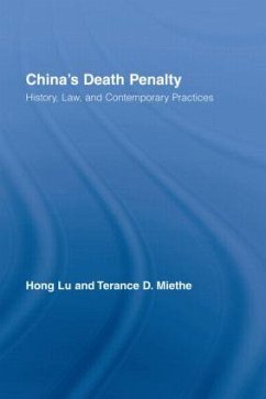 China's Death Penalty - Lu, Hong; Miethe, Terance D