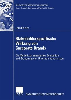 Stakeholderspezifische Wirkung von Corporate Brands - Fiedler, Lars