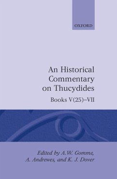 A Historical Commentary on Thucydides - Gomme, A W