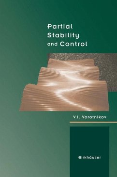 Partial Stability and Control - Vorotnikov, V. I.