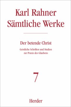 Karl Rahner Sämtliche Werke / Sämtliche Werke 7 - Rahner, Karl