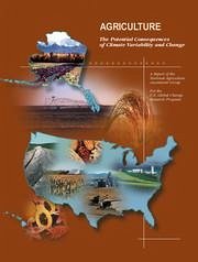 Agriculture: The Potential Consequences of Climate Variability and Change for the United States - Reilly, M. (ed.)