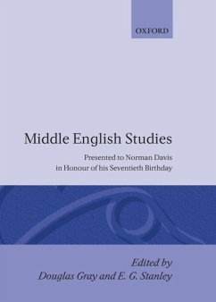 Middle English Studies - Gray, Douglas / Stanley, E. G. (eds.)