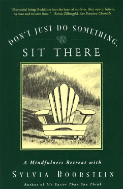 Don't Just Do Something, Sit There - Boorstein, Sylvia
