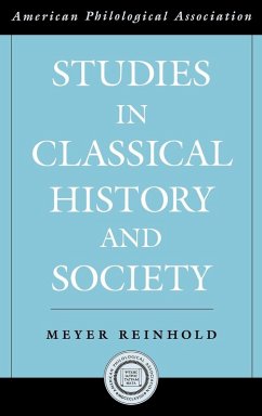 Cover Studies in Classical History and Society