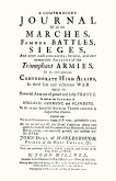 COMPENDIOUS JOURNAL OF ALL THE MARCHES FAMOUS BATTLES & SIEGES (of Marlborough)