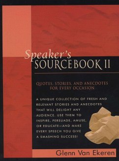 Speaker's Sourcebook II - Ekeren, Glenn Van