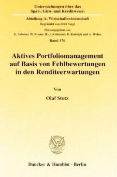 Cover Aktives Portfoliomanagement auf Basis von Fehlbewertungen in den Renditeerwartungen.