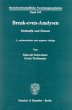Break-even-Analysen. - Bild 1
