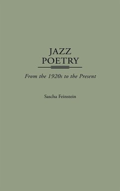 Jazz Poetry - Feinstein, Sascha