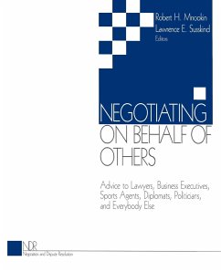 Negotiating on Behalf of Others - Mnookin, Robert H. / Susskind, Lawrence E. (eds.)