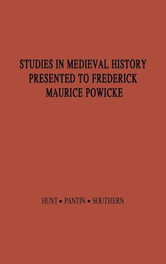 Cover Studies in Medieval History Presented to Frederick Maurice Powicke