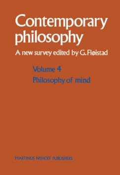 Philosophy of Mind/Philosophie de l¿esprit - Flüistad, Guttorm (Hrsg.)