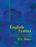 English Syntax, second edition English Syntax, second edition