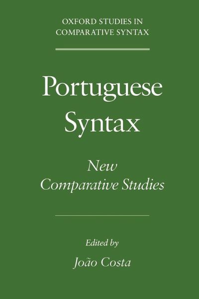Portuguese Syntax Portuguese Syntax