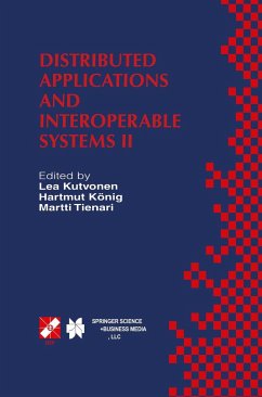 Distributed Applications and Interoperable Systems II - Kutvonen, Lea / König, Hartmut / Tienari, Martti (Hgg.)