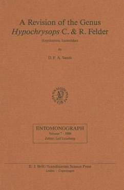 A Revision of the Genus Hypochrysops C. & R. Felder (Lepidoptera: Lycaenidae) - Sands, D P a