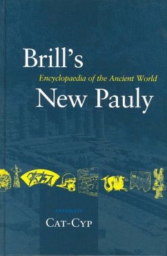 Brill's New Pauly, Antiquity, Volume 3 (Cat - Cyp) - Cancik, Hubert / Schneider, Helmut (Antiquity) / Landfester, Manfred (Classical Tradition) (eds.) / English Edition: Salazar, Christine F. (Managing Editor) / Möller, Astrid / Ruppel, Antonia / Warburton, David (Assistant Editors)