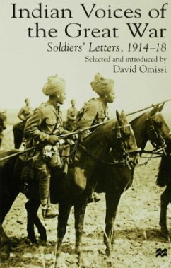 Indian Voices of the Great War - Omissi, David