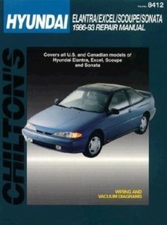 Hyundai Coupes and Sedans, 1986-93 Elantra/Excel/Scoupe/Sonata - Chilton Automotive Books; Chilton