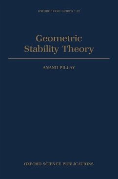 Geometric Stability Theory - Pillay, Anand