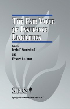 The Fair Value of Insurance Liabilities - Vanderhoof, Irwin T. / Altman, Edward (Hgg.)