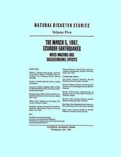 The March 5, 1987, Ecuador Earthquakes - National Research Council; Division on Engineering and Physical Sciences; Commission on Engineering and Technical Systems; Committee on Natural Disasters