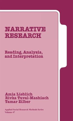Narrative Research - Lieblich, Amia; Tuval-Mashiach, Rivka; Zilber, Tamar