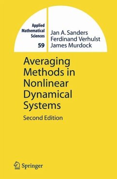 Averaging Methods in Nonlinear Dynamical Systems - Sanders, Jan A.;Verhulst, Ferdinand;Murdock, James