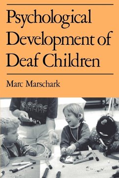 Cover Psychological Development of Deaf Children