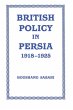 British Policy in Persia, 1918-1925 - Bild 1