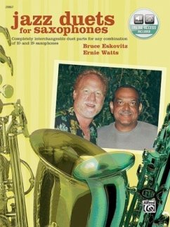 Jazz Duets for Saxophones - Eskovitz, Bruce;Watts, Ernie