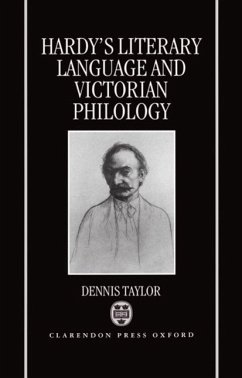 Hardy's Literary Language and Victorian Philology - Taylor, Dennis