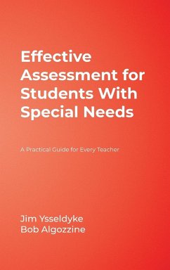 Effective Assessment for Students with Special Needs - Ysseldyke, Jim; Algozzine, Bob