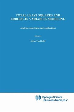 Total Least Squares and Errors-in-Variables Modeling - van Huffel, S. / Lemmerling, P. (Hgg.)