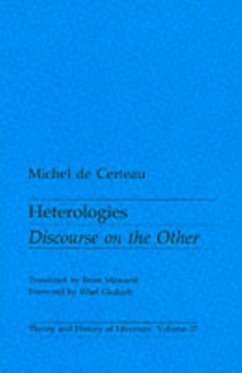 Heterologies - De Certeau, Michel