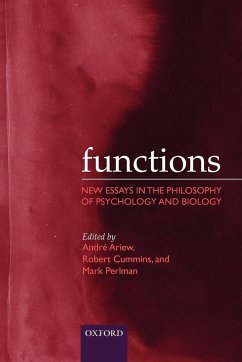 Functions - Ariew, Andre / Cummins, Robert / Perlman, Mark (eds.)