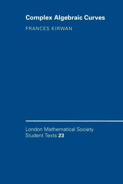 Complex Algebraic Curves - Kirwan, Frances