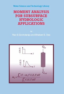 Moment Analysis for Subsurface Hydrologic Applications - Govindaraju, Rao S.;Das, Bhabani S.