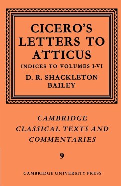 Cicero - Cicero; Shackleton Bailey, D. R.; Cicero, Marcus Tullius