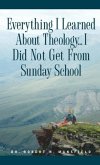 Everything I Learned About Theology