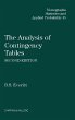 The Analysis of Contingency Tables - Bild 1