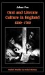 Oral and Literate Culture in England,... - Bild 1
