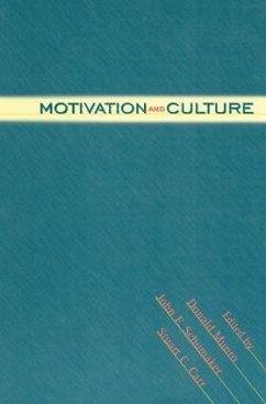 Motivation and Culture - Carr, Stuart C. / Munro, Donald / Schumaker, John F. (eds.)